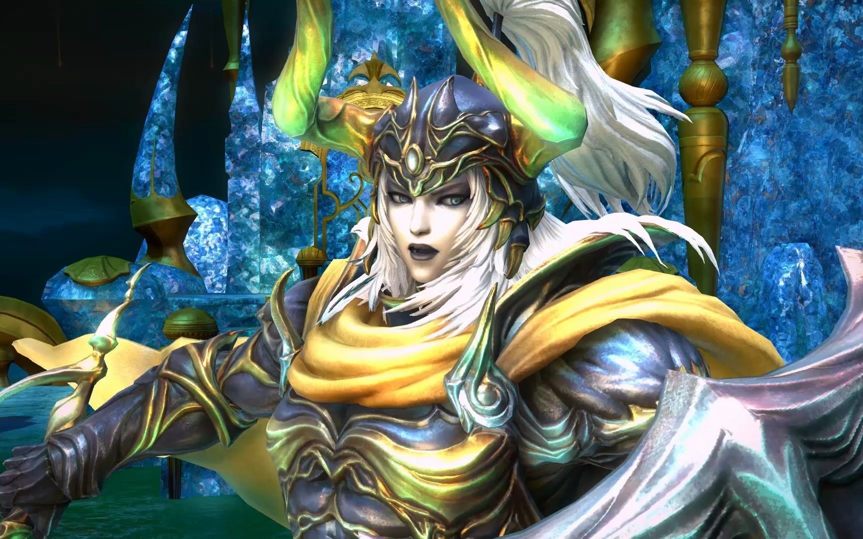 最终幻想14混子t手柄群主光之战士幻耀歼灭战极光战