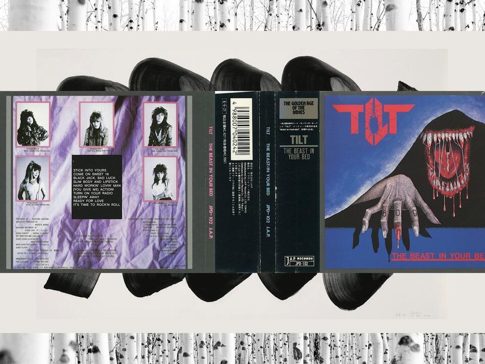 や*と様 TILT THE BEAST IN YOUR BED JPD-102 HR/HM]Tilt - The Beast In Your Bed (1987/1989 CD: JPD-102)_哔哩哔