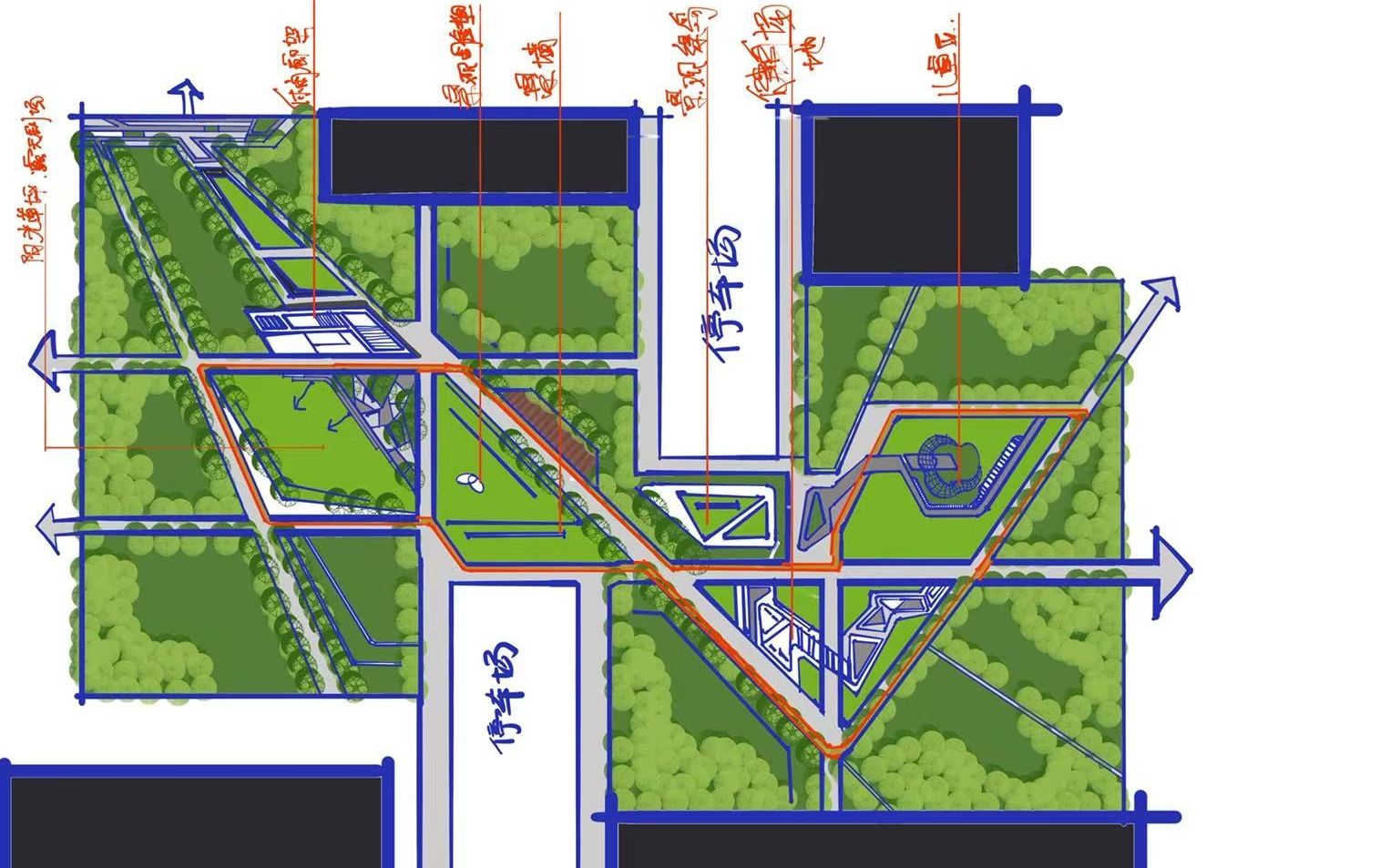 社区公园设计哔哩哔哩bilibili