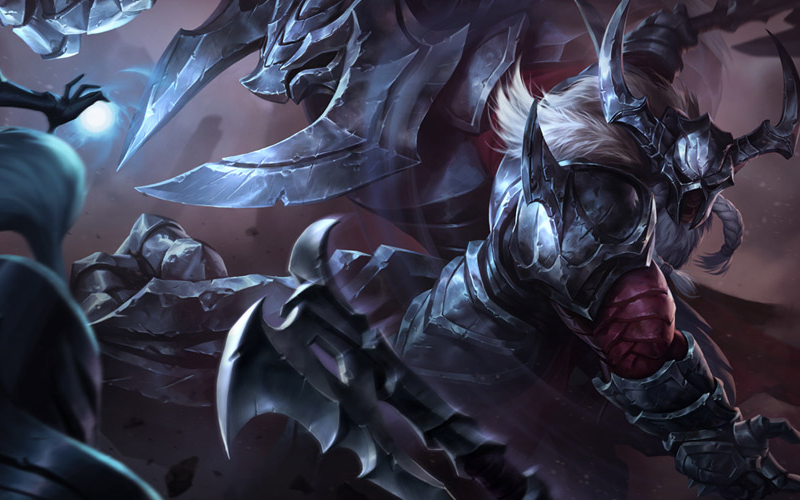 狂战士奥拉夫黑暗骑士皮肤浏览skinspotlight