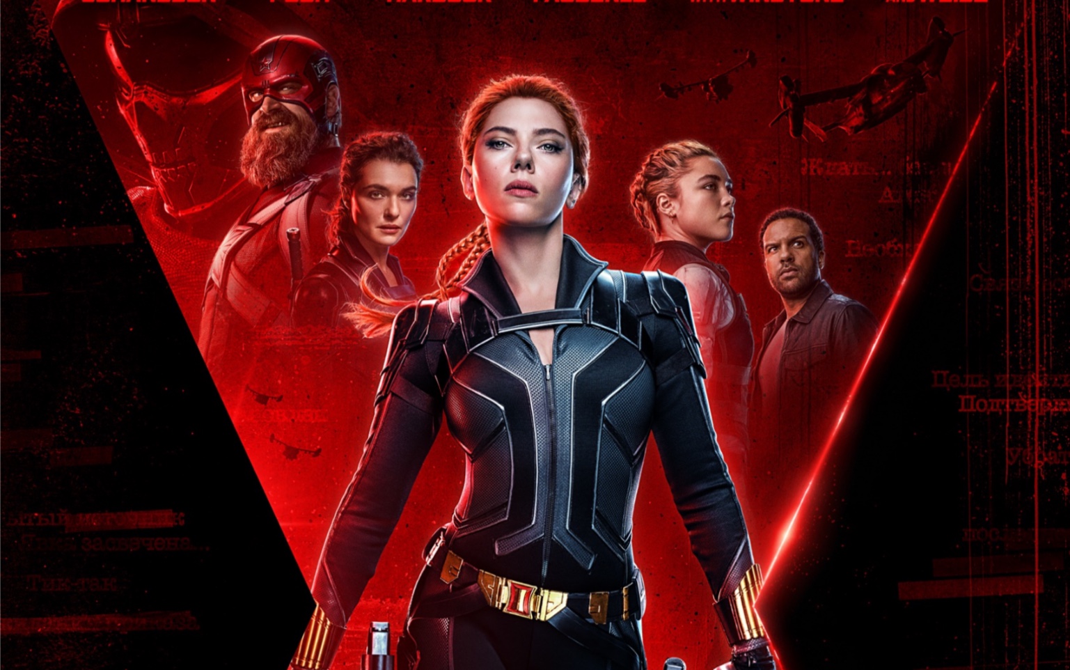 《黑寡妇》3月9最新预告片,寡姐美如画