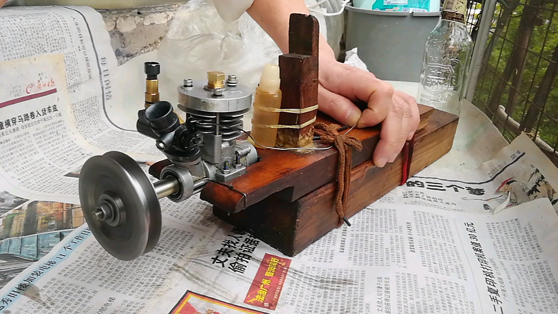 2.5cc模型压燃发动机微型柴油机_哔哩哔哩_bilibili