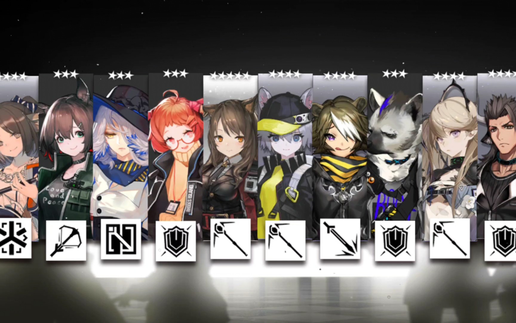 5周年290抽_哔哩哔哩bilibili_明日方舟