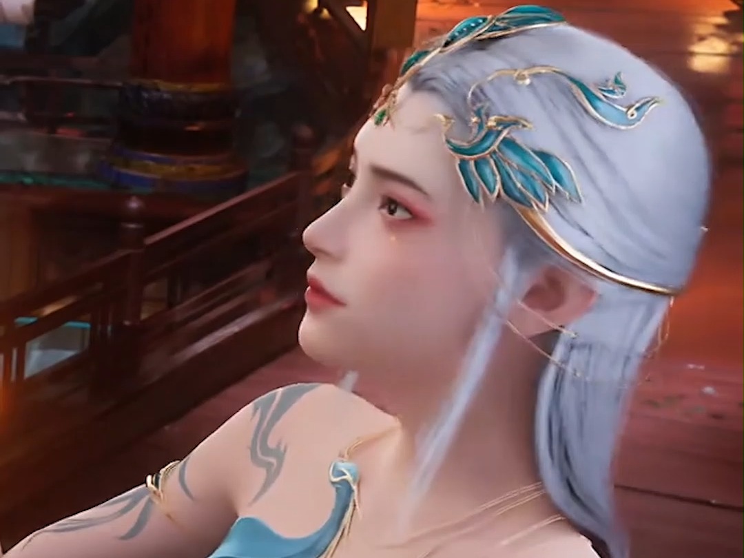 遮天最悲情的女子秦瑶:为了叶凡拼命修炼,最终香消玉殒 #国漫女神