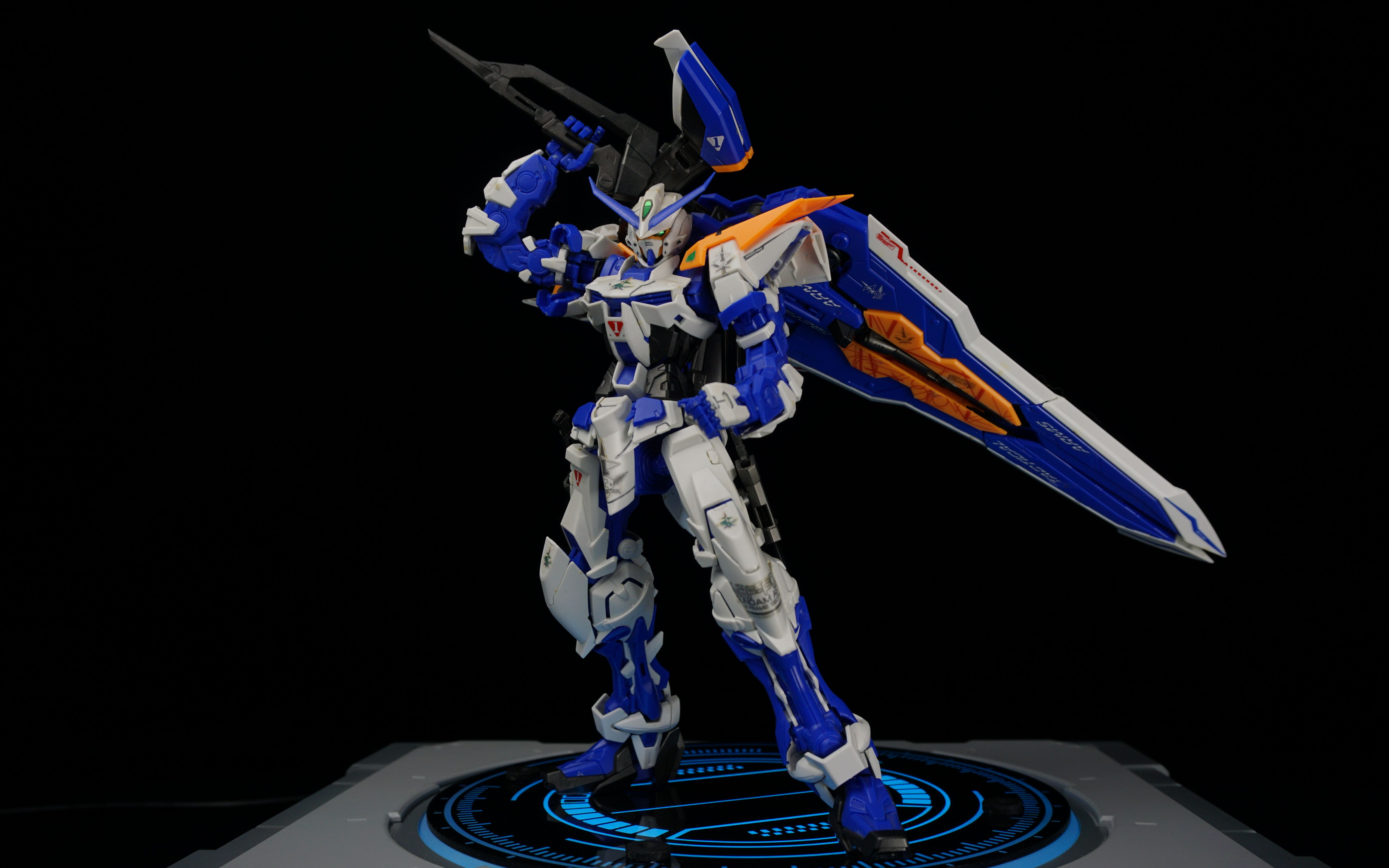 模玩贫测第49集万代mg蓝异端2型改