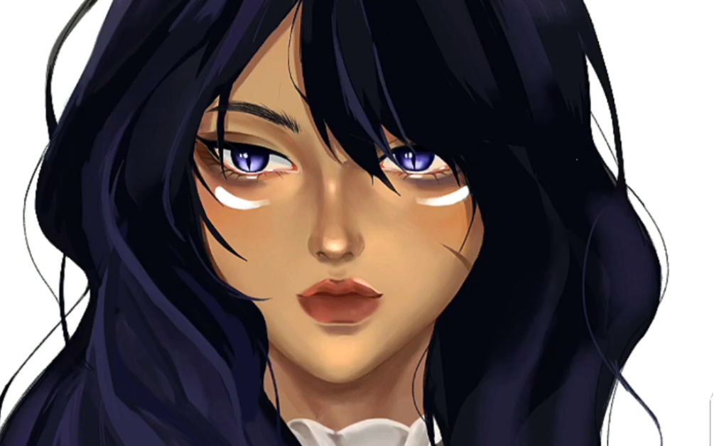 【厚涂【指绘过程】客单!是情头!是厚涂!