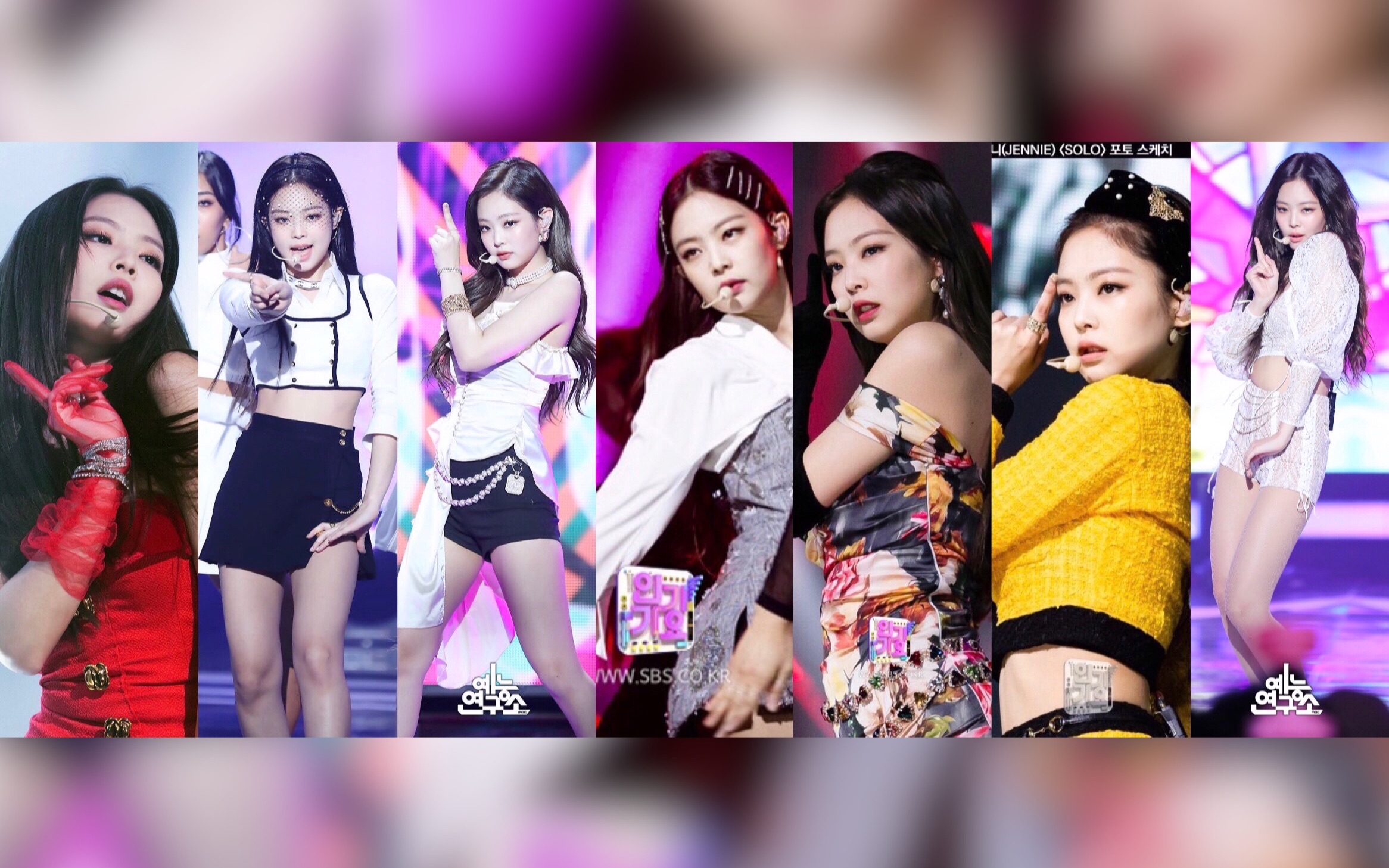 jennie金智妮solo名面场打歌舞台混剪