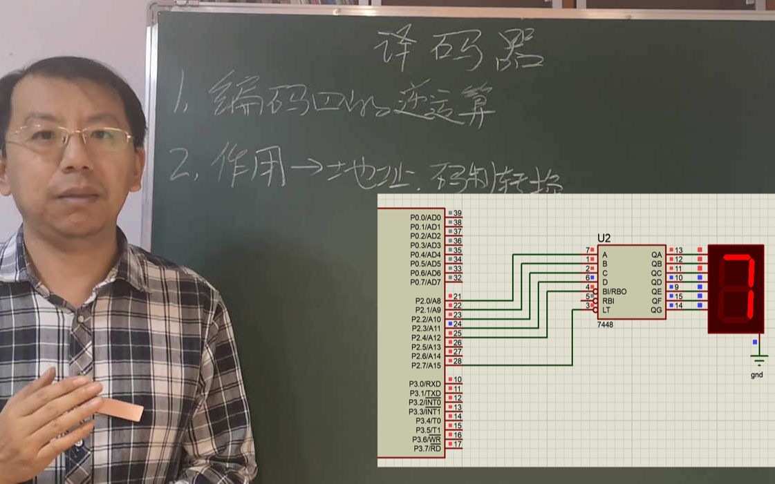 数字电路的译码器有什么用,先讲原理再仿真,讲到你会为止哔哩哔哩bilibili