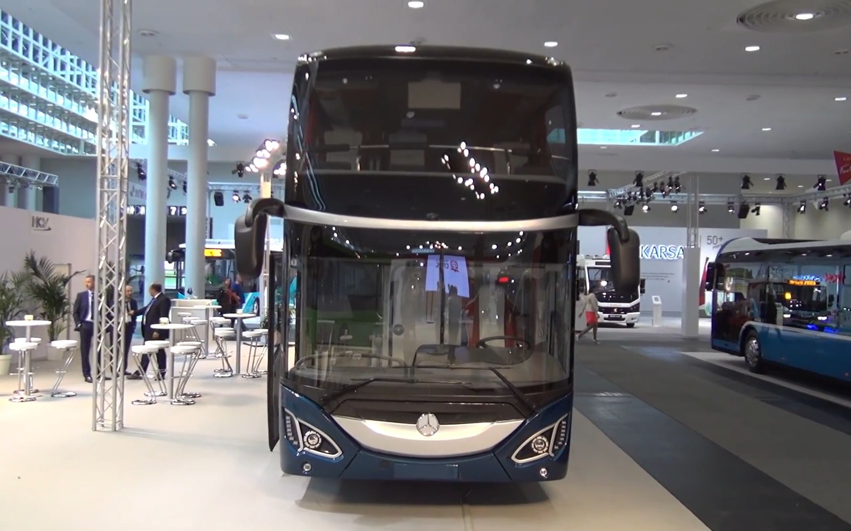 奔驰mcv800辆双甲板豪华巴士2019年在exporer和interor