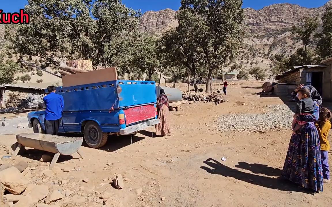 山羊的繁殖季,迁徙到肥沃的牧场---伊朗游牧( kuch)