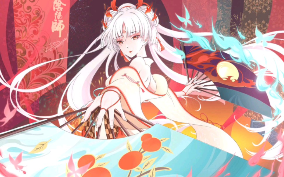 【绘画过程】【阴阳师】画了不知火