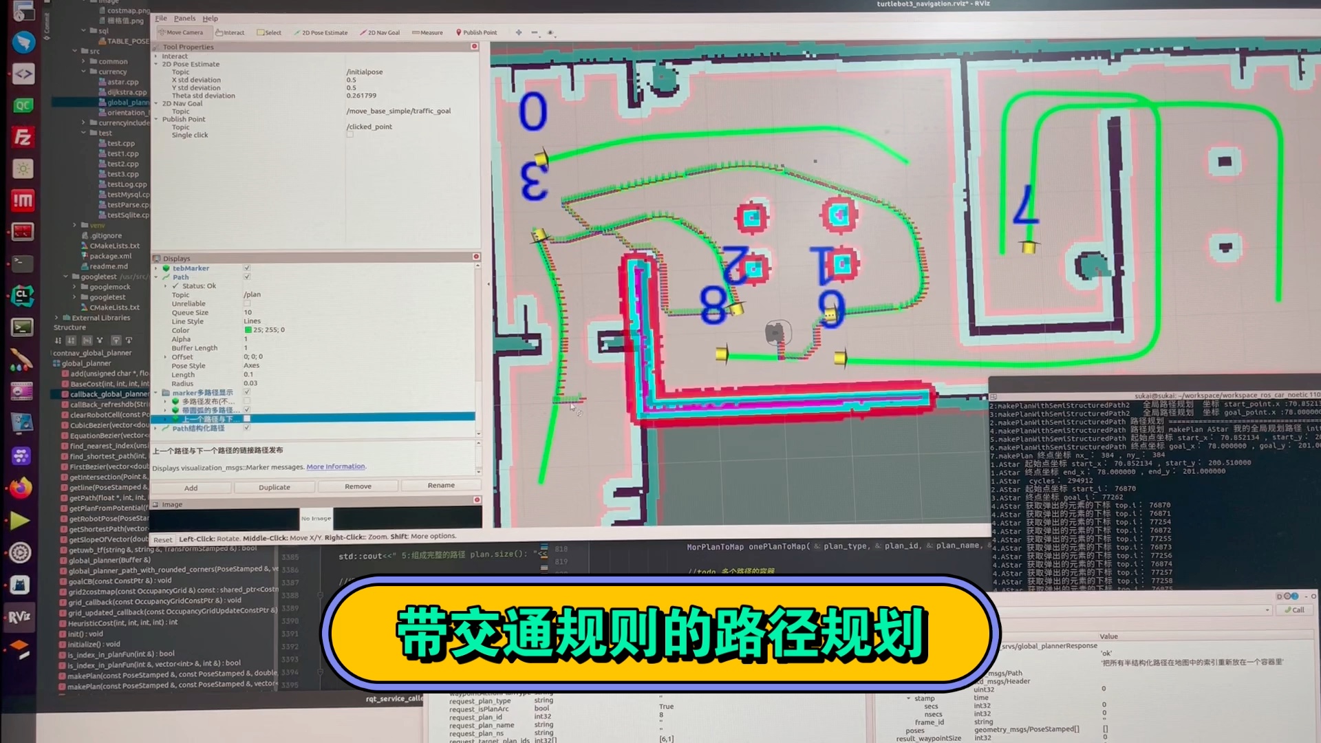 slam移动机器人带交通规则的全局规划器(7)哔哩哔哩bilibili