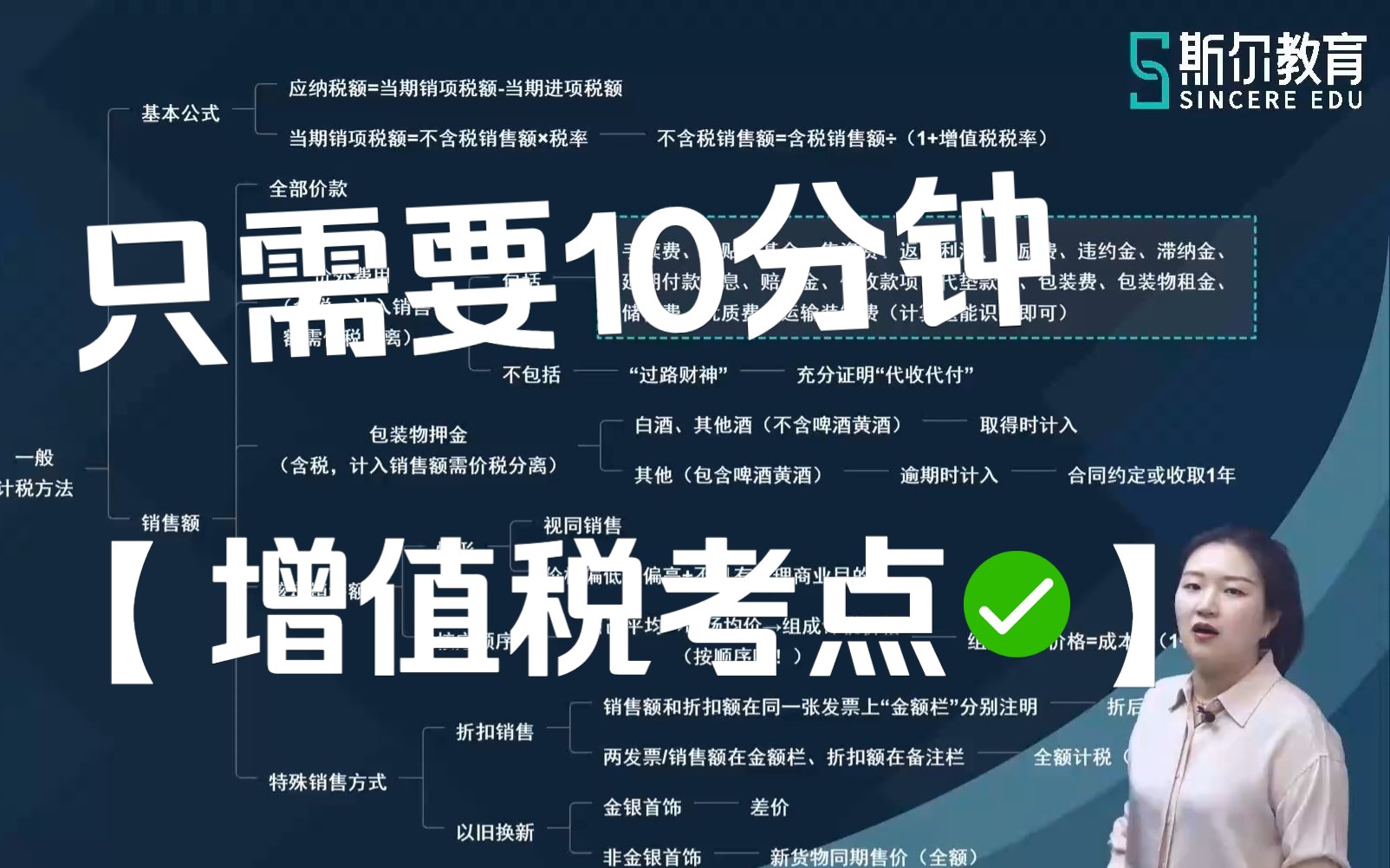 【1】初级经济法基础思维导图串讲增值税图1~2哔哩哔哩bilibili