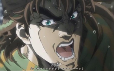 jojo第二部西撒之死弹幕反应