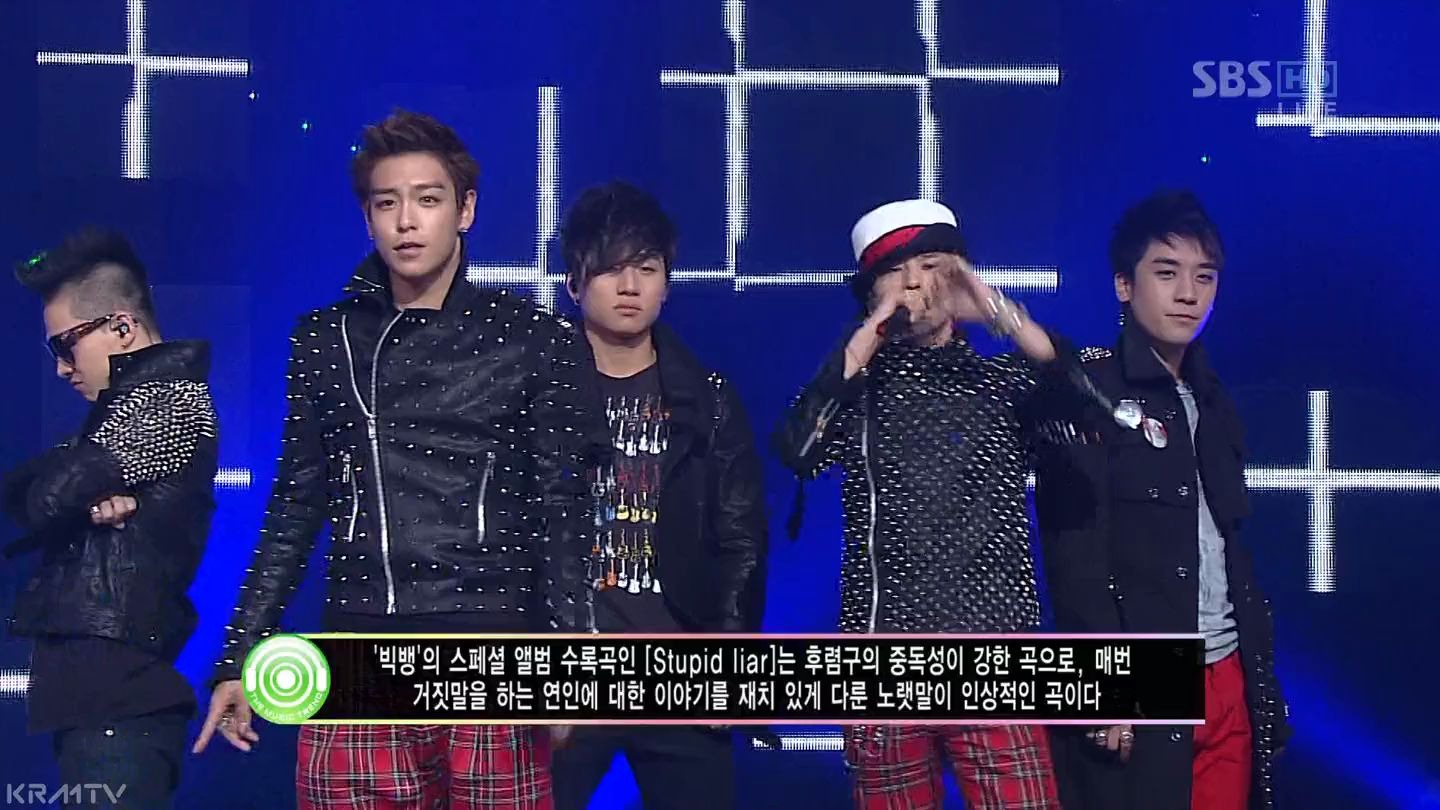 [图]110410.SBS.BIG BANG. stupid liar+love song