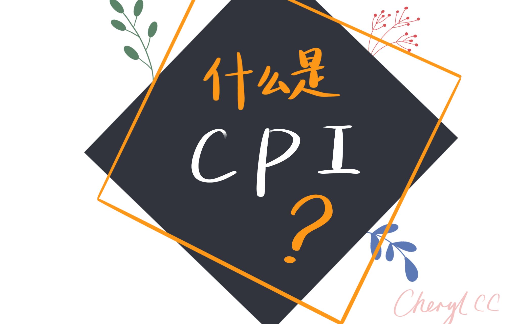 什么是CPI,怎么算出来的?哔哩哔哩bilibili