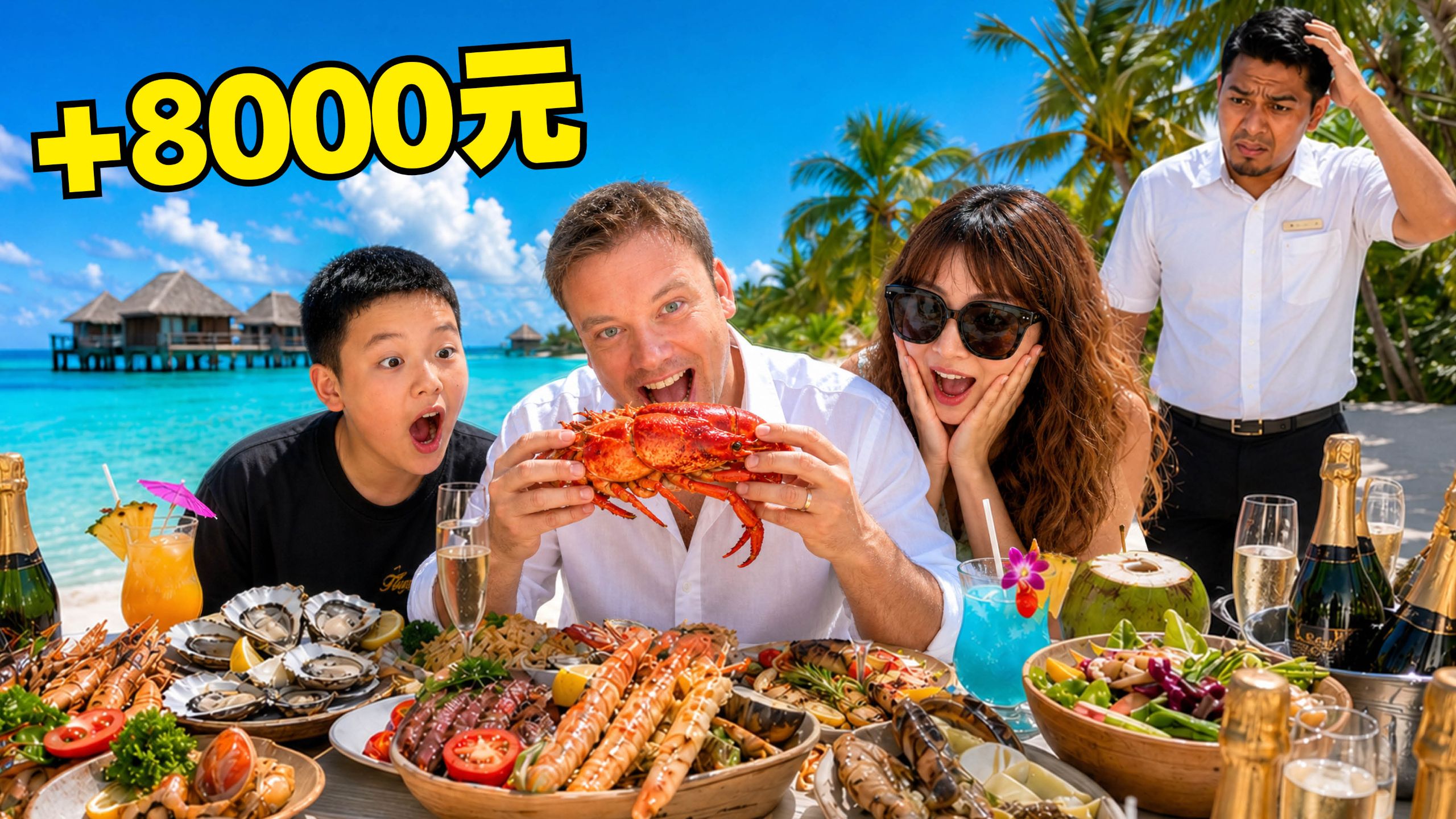 24小时能在马尔代夫全包式度假村回本吗?-李格Greg-李格Greg-哔哩哔哩视频