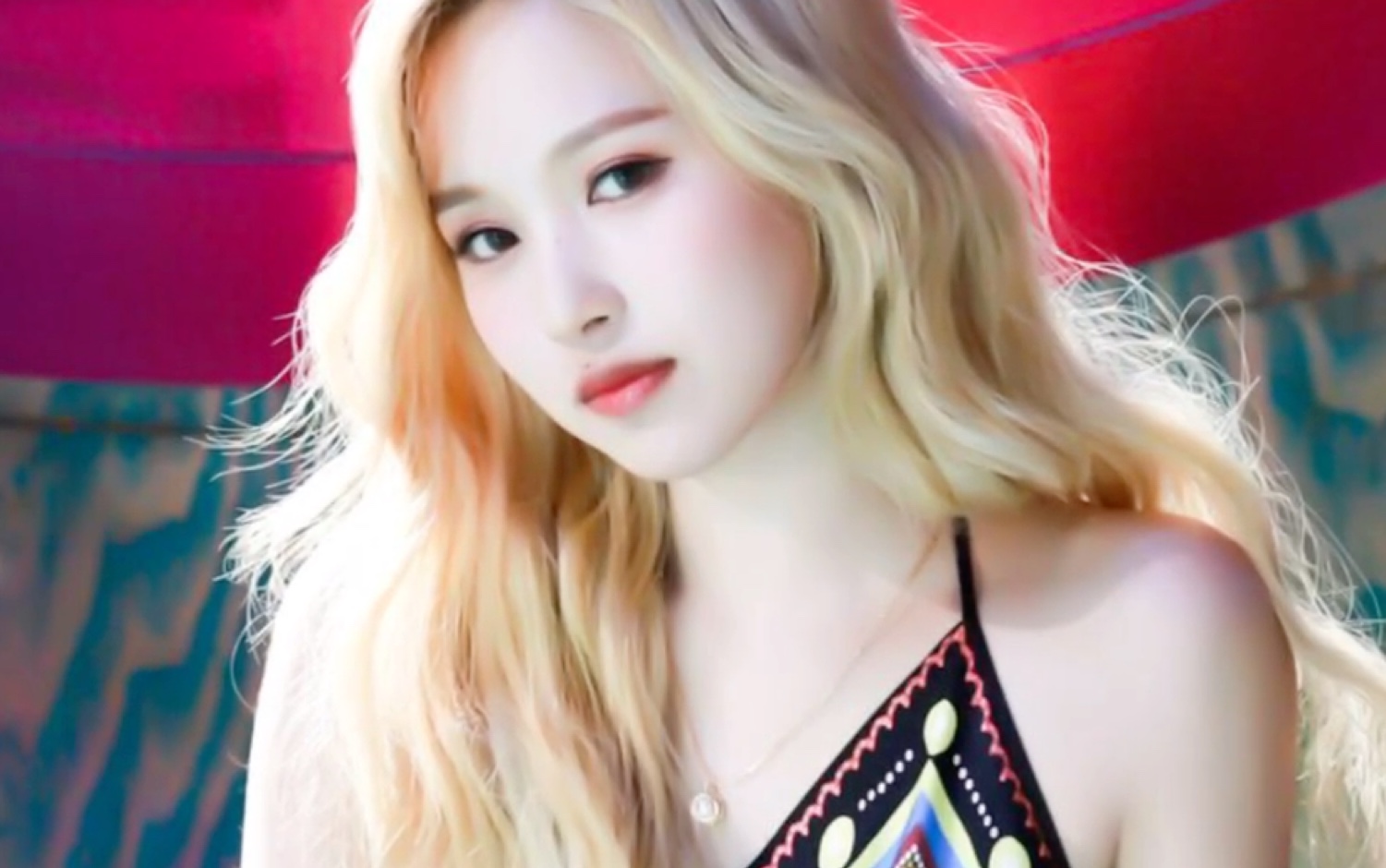 金发mina真的是我心中的神