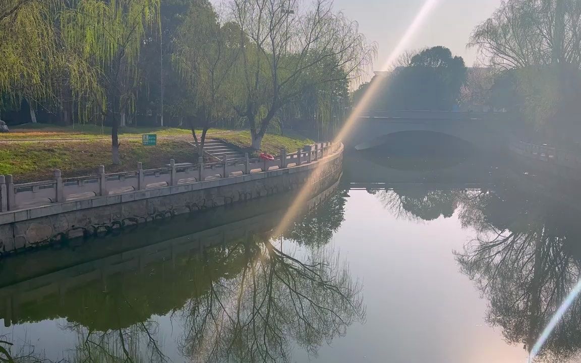 校园春日,常州纺织服装职业技术学院哔哩哔哩bilibili