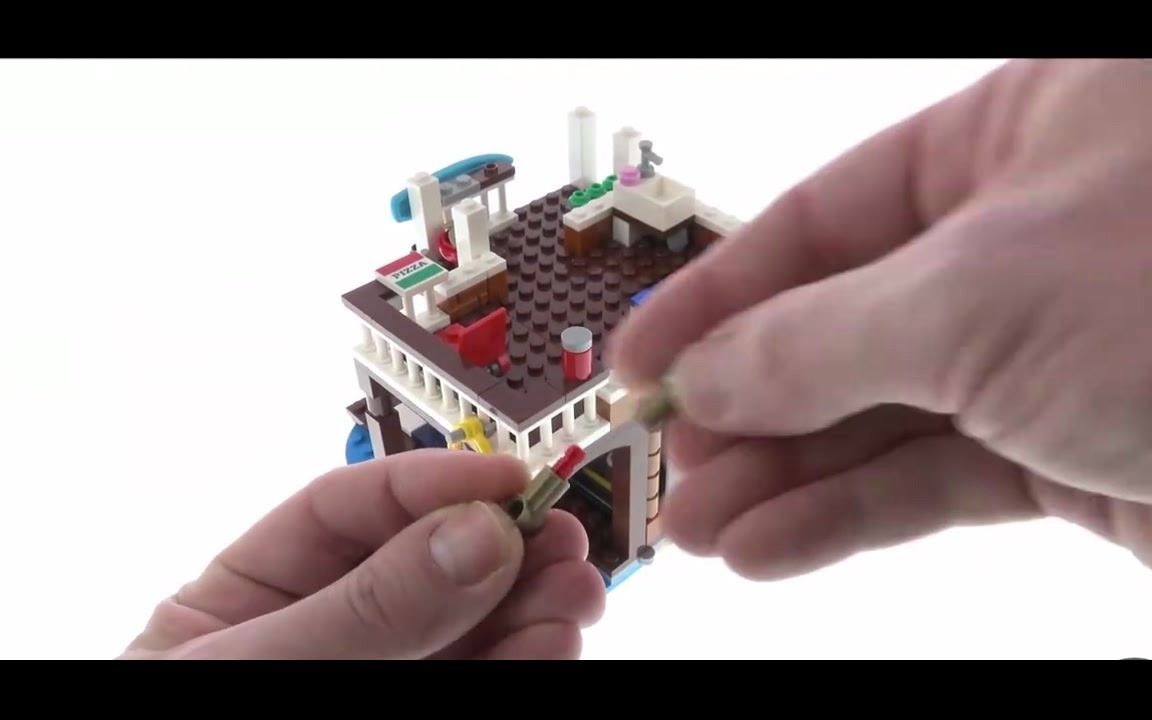 乐高世界:lego乐高31118冲浪者海滩别墅 创意高手三合一系列