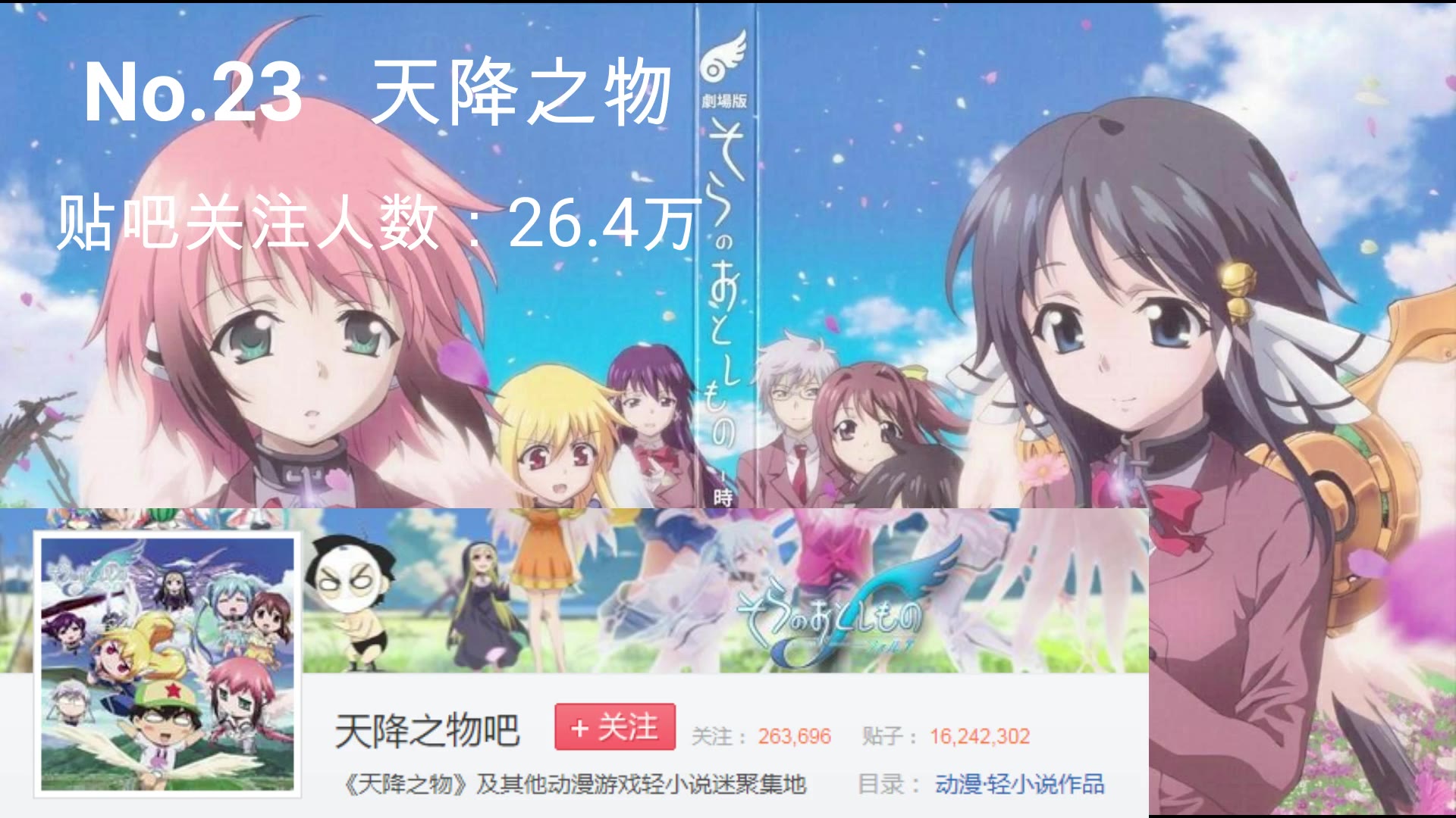 热门番剧贴吧关注人数排名top30!!你看过几部?哔哩哔哩bilibili