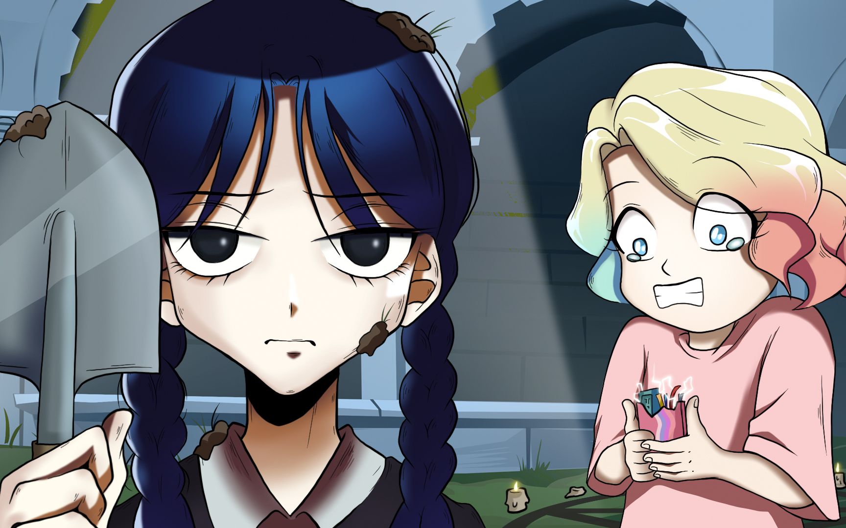 【星期三动画】星期三与依妮外出的日常