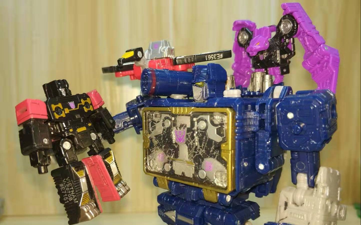 变形金刚围城系列微型战士磁带部队第二分队