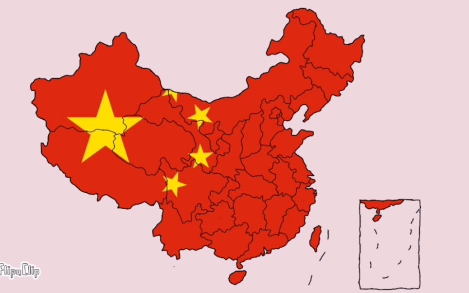 [图]中国省份地图动画