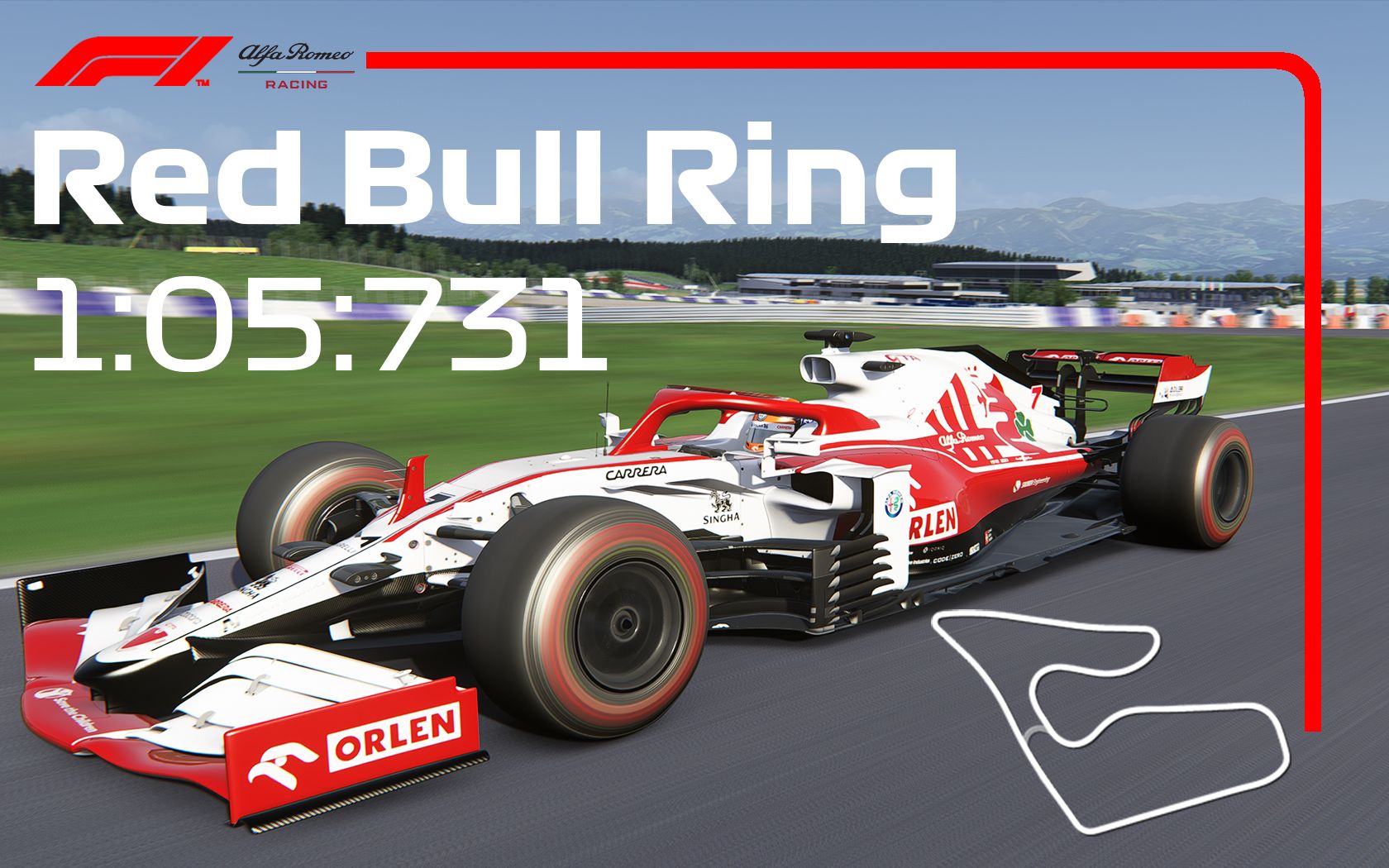 【神力科莎】rss formula hybrid 2021试跑红牛环赛道red bull ring 1