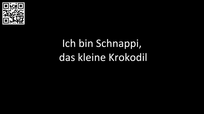 [图]【德语儿童歌曲】Schnappi - Schnappi, das kleine Krokodil-小鳄鱼史那皮