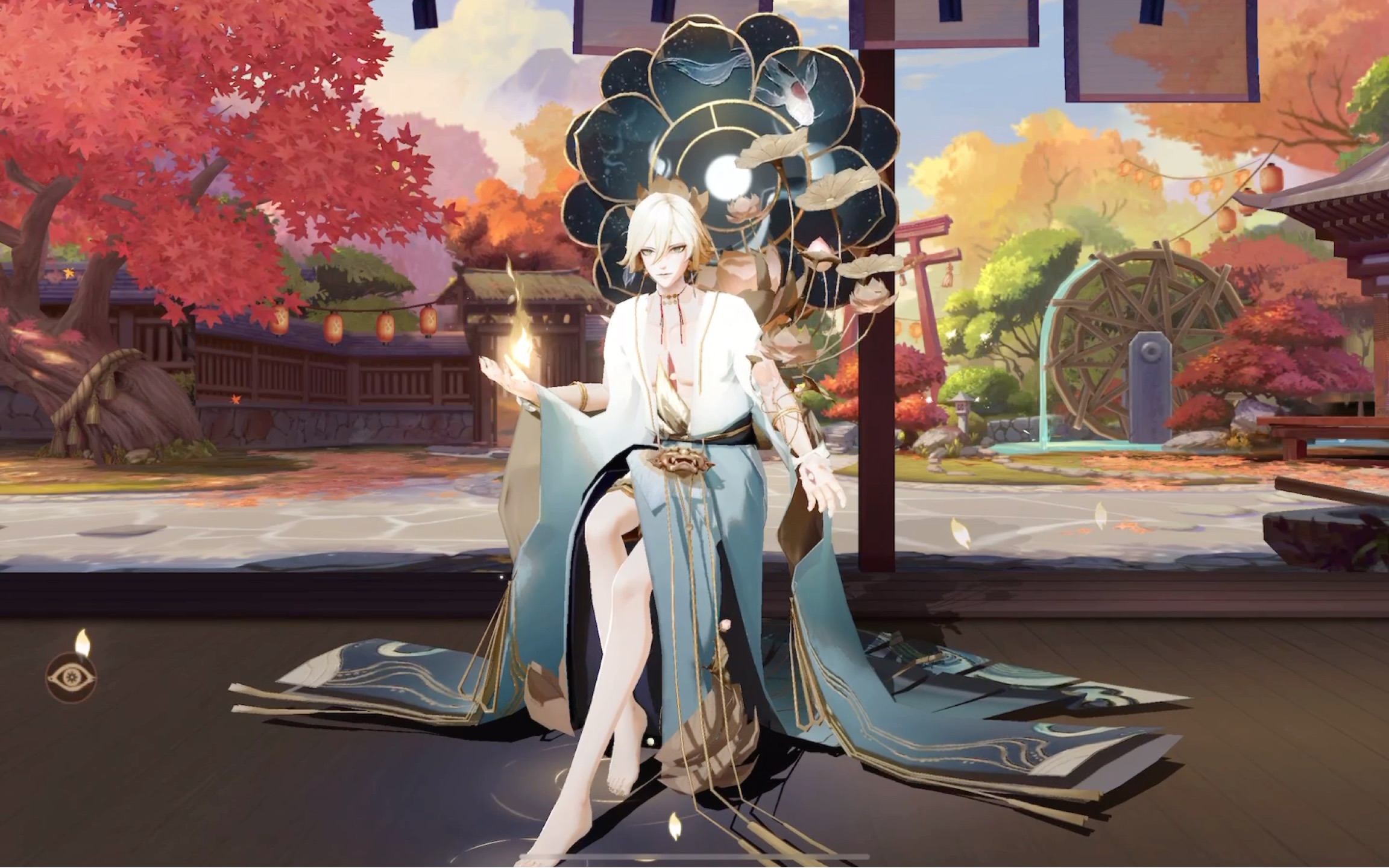 阴阳师帝释天我应该是最后一个才发现帝释天背后莲花的秘密