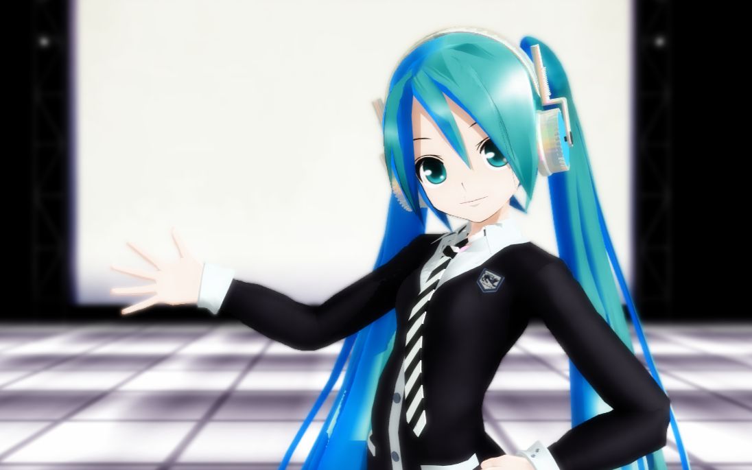 【lat式miku mmd】weekender girl_哔哩哔哩 (゜-゜)つロ 干杯~-bili