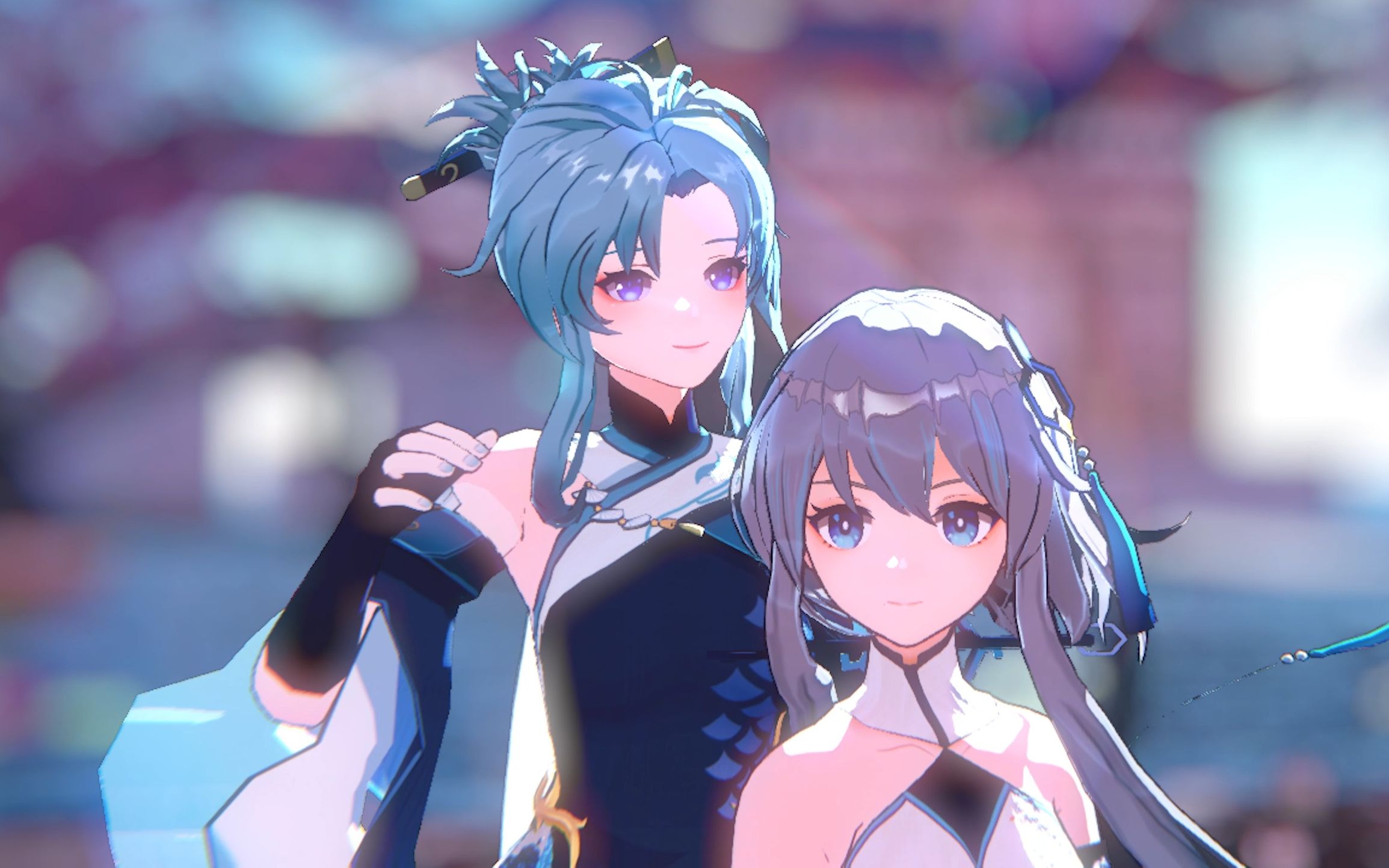 【原神mmd/归终&萍】失眠飞行9393(来看仙女贴贴!9393)