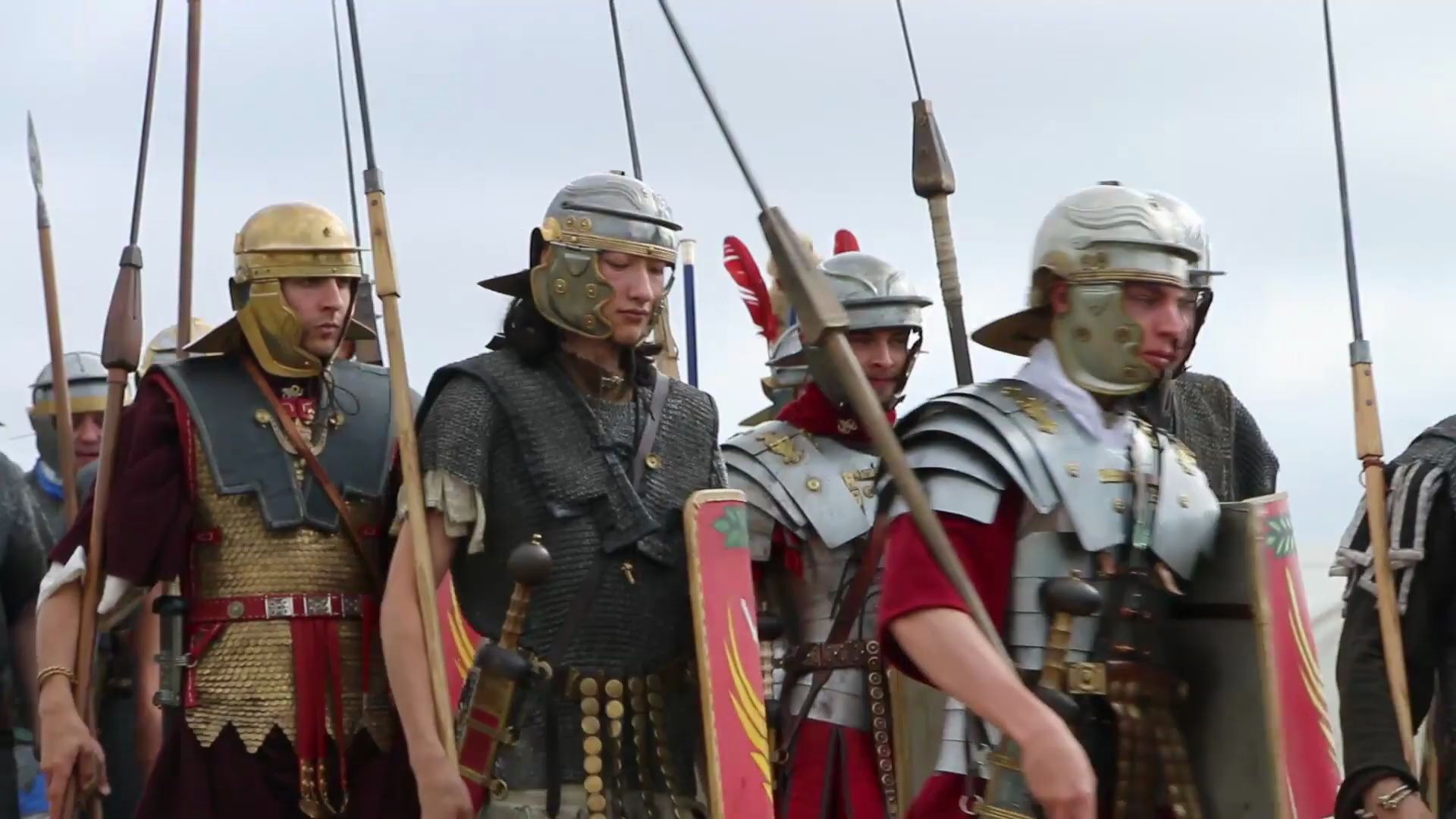 进军比利时罗马帝国第十一军团历史复原重演活动集锦2020年