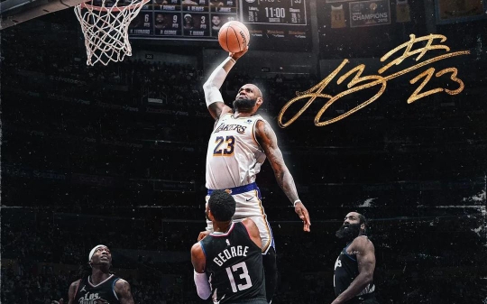 皇帝再次亲临 詹姆斯隔扣保罗乔治