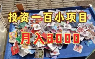 下载视频: 小伙进了一百块的货，卖一块钱一个，摆摊月入3000不是梦