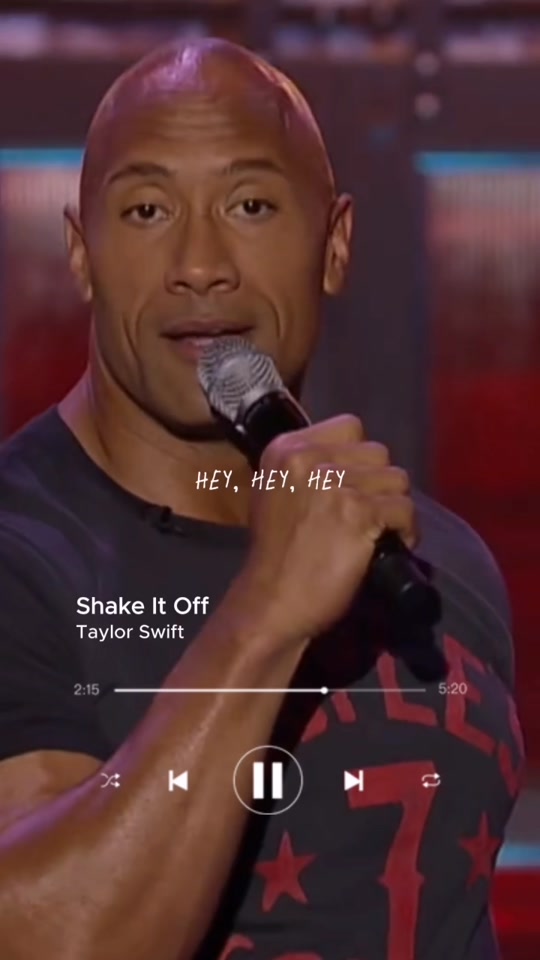 1989泰勒版本 #writenbymitotiani #shakeitoff #therock #dwayne