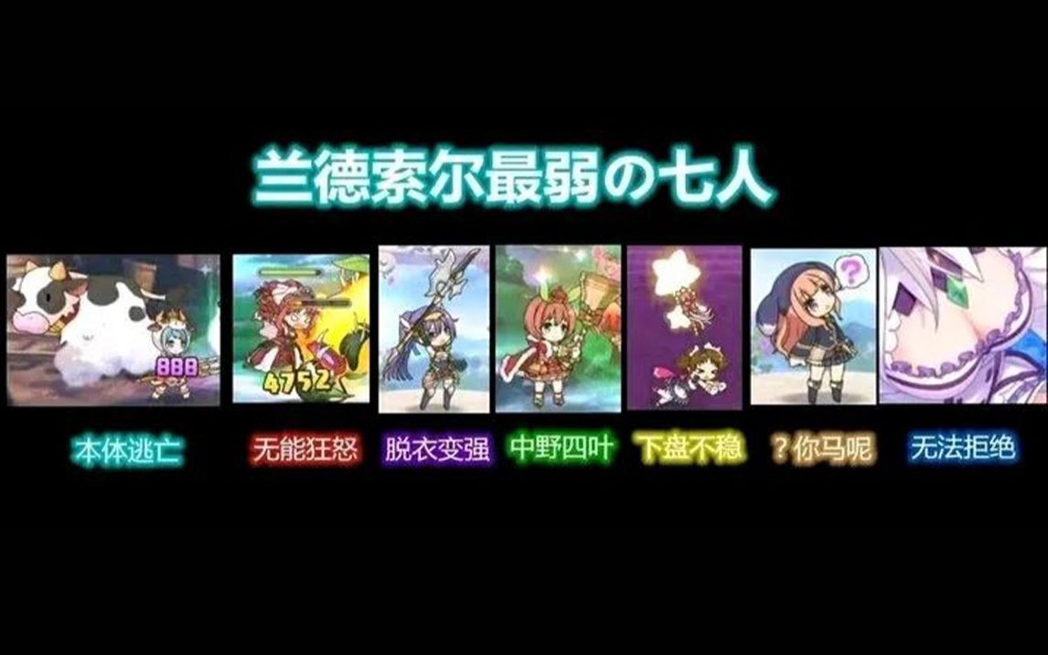 【公主链接】兰德索尔七废