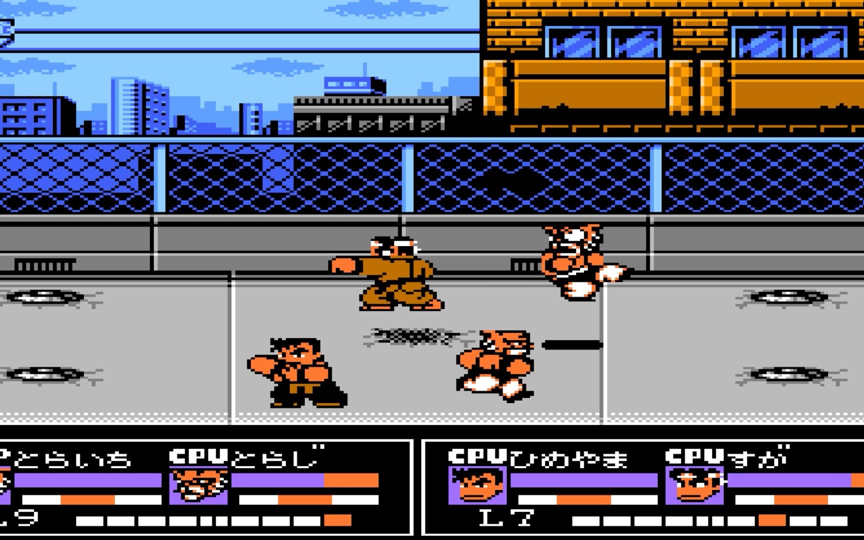 热血格斗传说通关视频