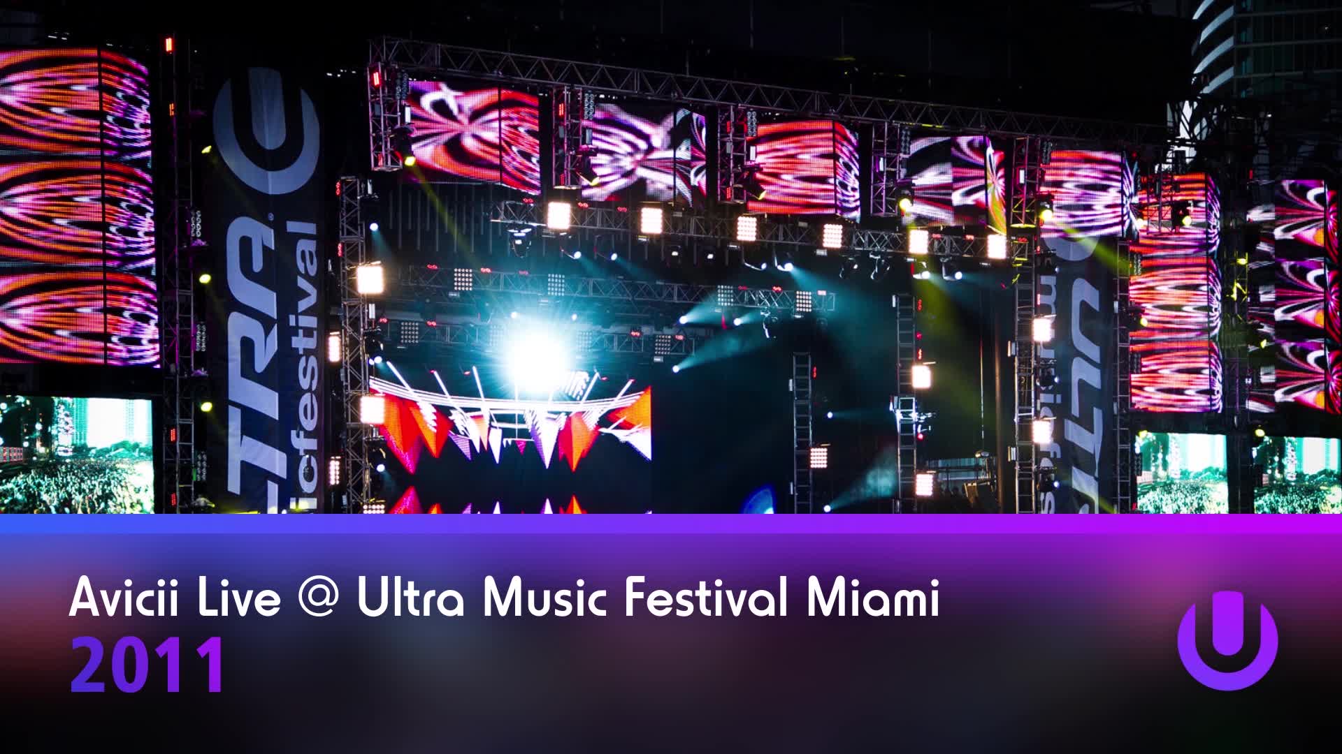【avicii live】2011迈阿密ultra电音节 一小时完整版全场音频