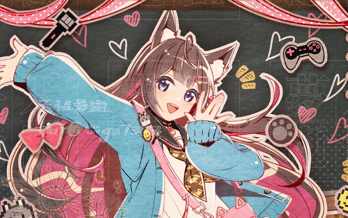 东爱璃lovely 开场动画【vup loading/动态插图循环动画】【客单展示