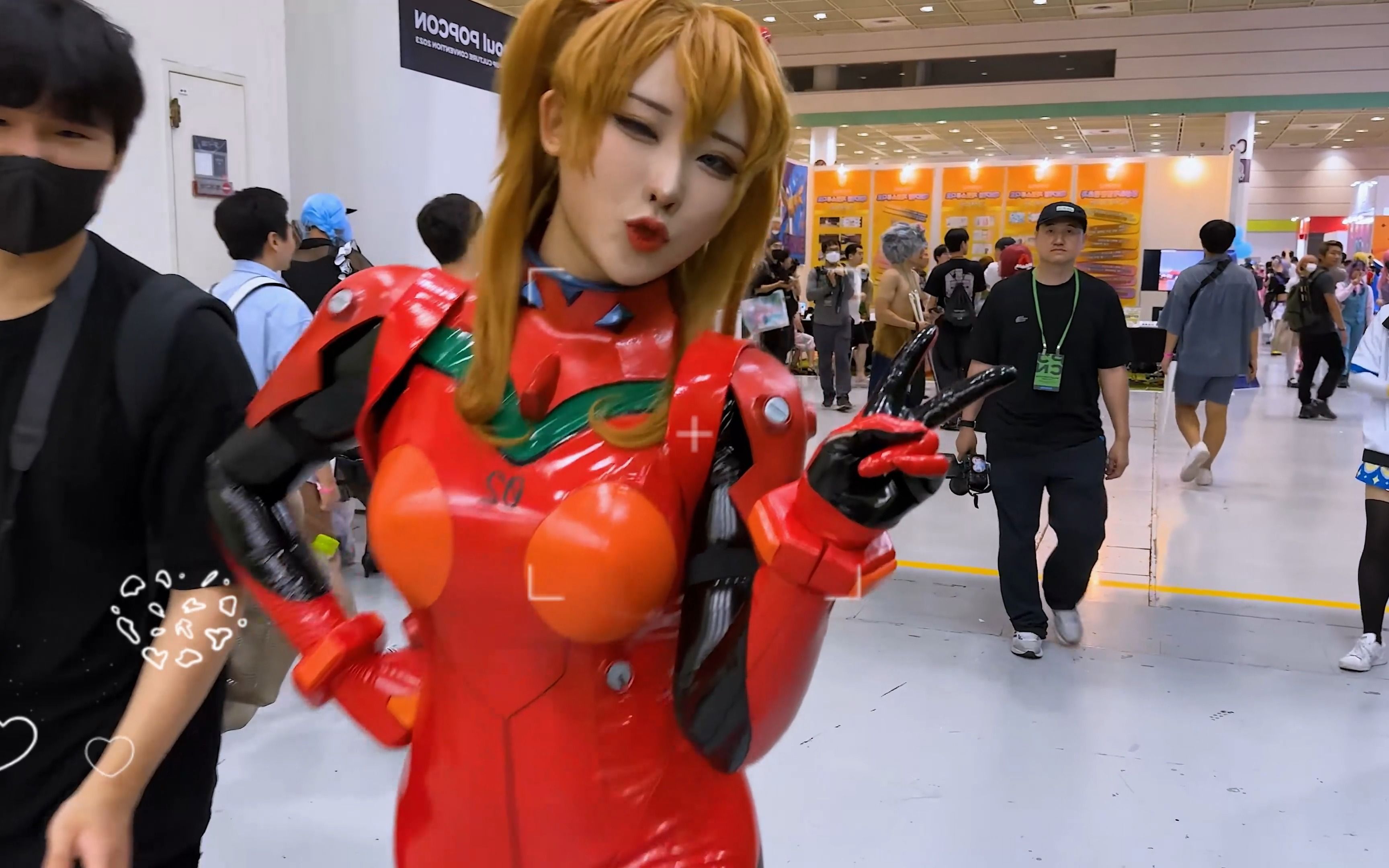 [图][4K]韩国首尔漫展，有很多美女在享受cosplay