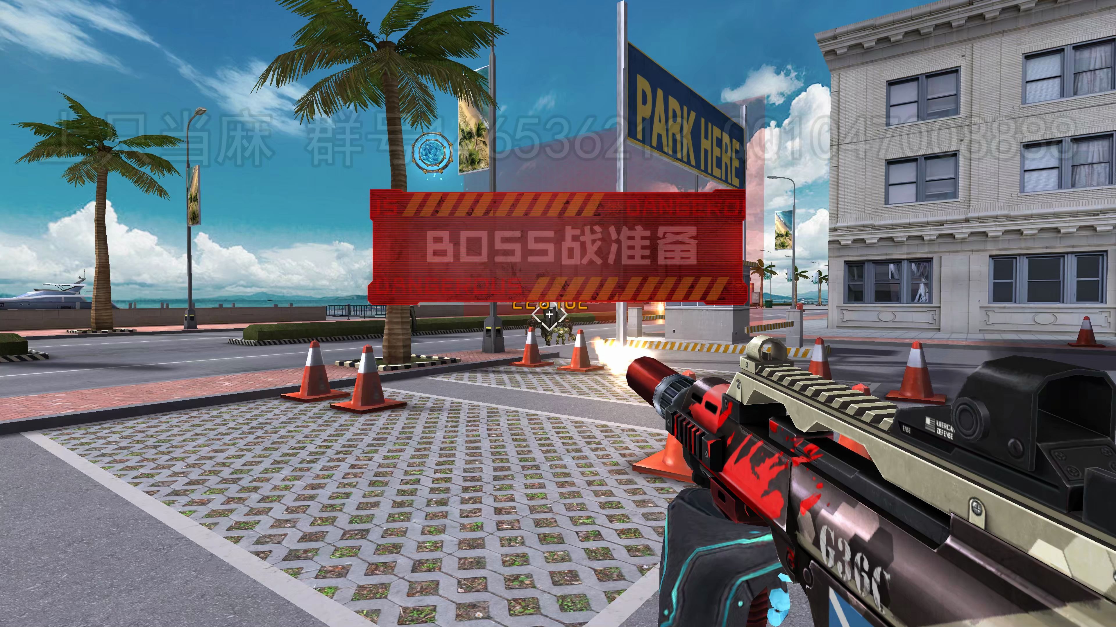 4k上只当麻满配g36c禁军3925同步单挑海岛1挑战103基伤70000能强生死