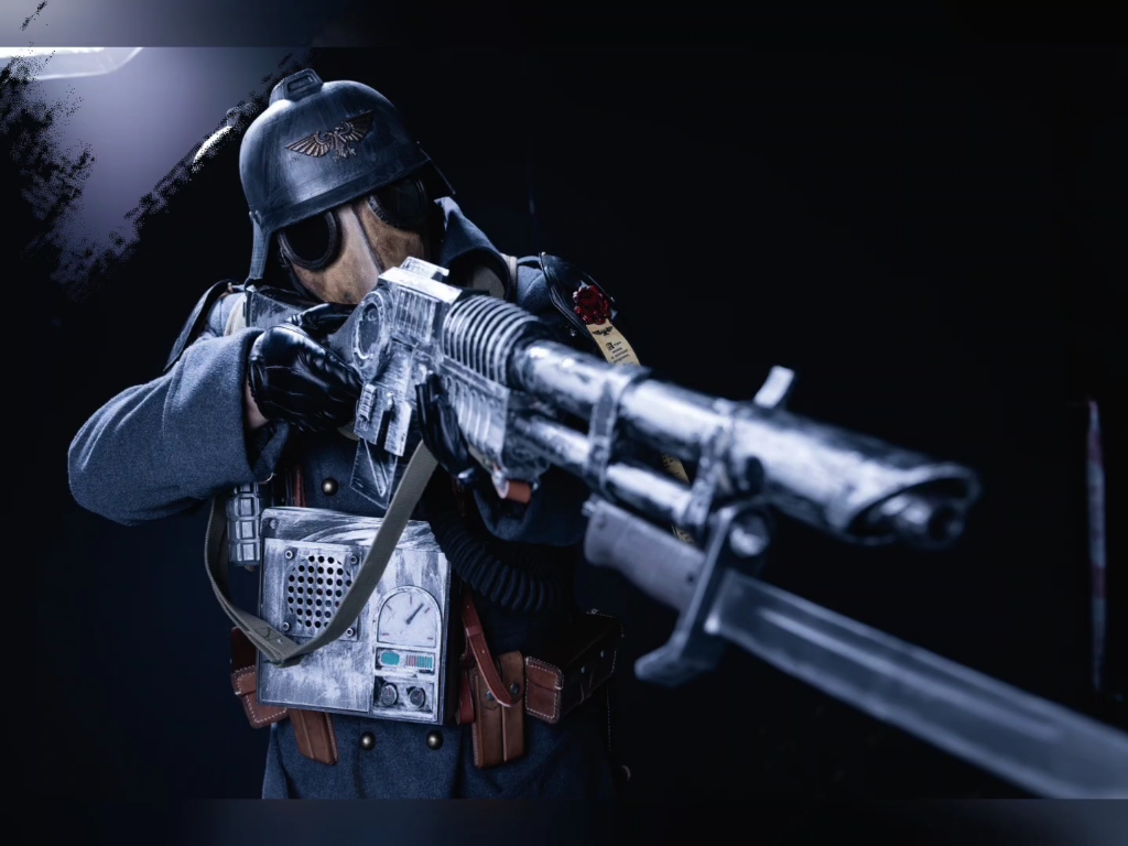 被亚空间风暴送到到2k时代漫展的克里格死亡兵团