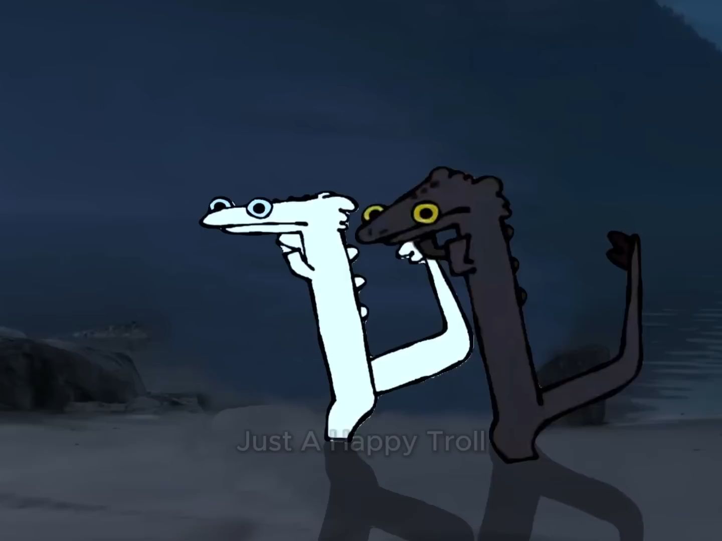 无牙仔双人跳舞