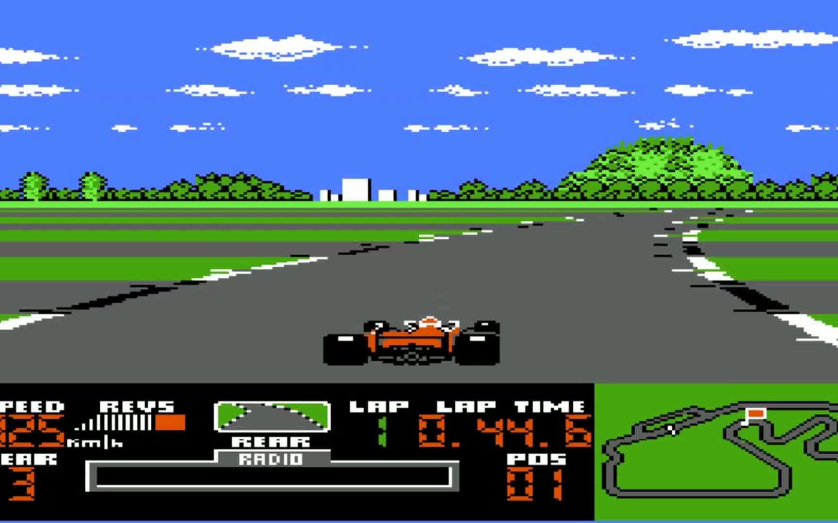 木子小驴解说《fc红白机法拉利大赛车》回忆童年经典游戏系列试玩