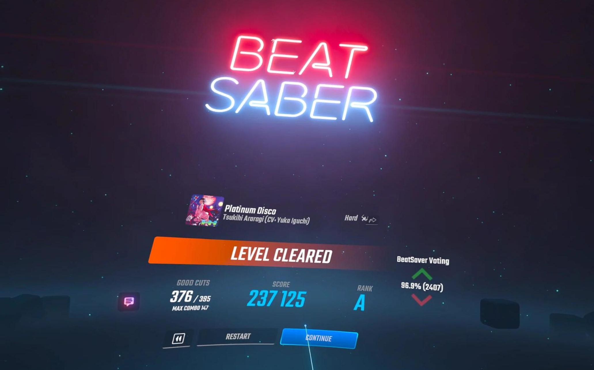 beat saber 白金disco