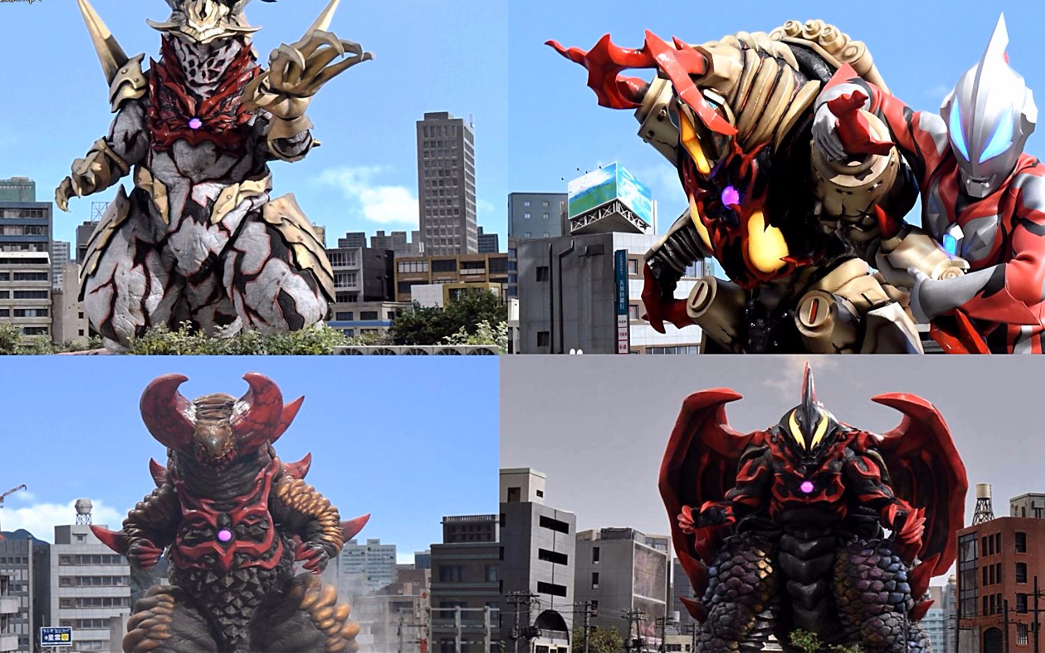 【geed kaiju】捷德中登场の怪兽/宇宙人