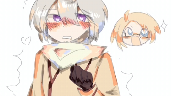 「绘画过程/黑塔利亚/米露/伊万61布拉金斯基/阿尔弗雷德61f61