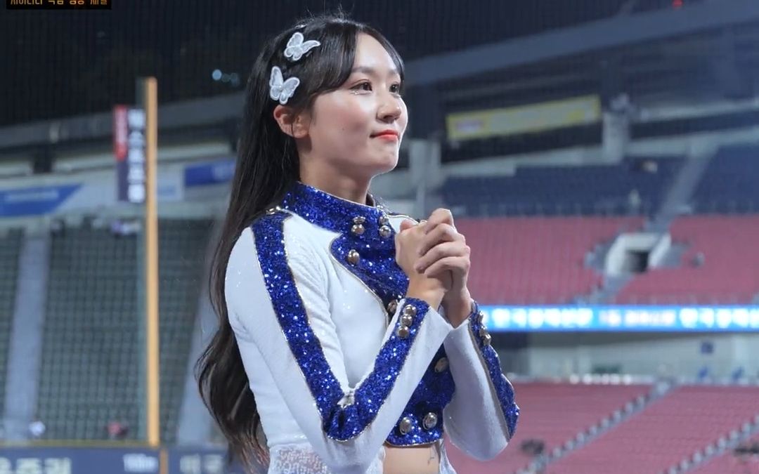 职业棒球三星拉拉队金佳映4加油